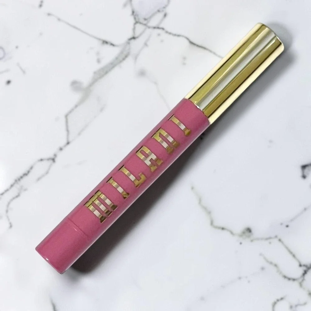 Milani Keep It Full Glossy Plumping Balm Lip Gloss 140 Moi 0.07oz Dusty Mauve